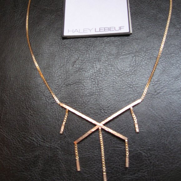 Haley Lebeuf Gold Filled Shoal Creek Necklace with Fringe - Picture 4 of 5